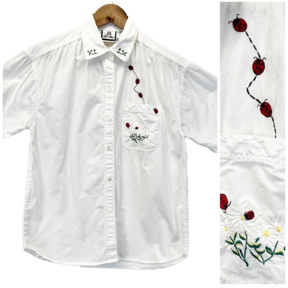 Bill Blass Lady Bug Shirt